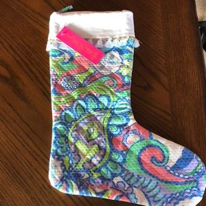 Lilly Pulitzer Christmas Stocking